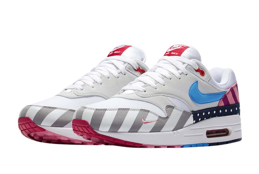 Parra x Nike Air Max 1 White Pure Platinum AT3057-100