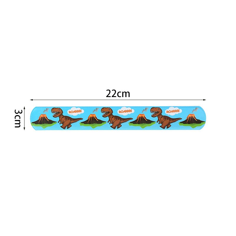 10pcs Dinosaur Clap Circle Toys Jungle Safari Birthday Party Jurassic World Dino Party 1st Boy Roar Birthday Party Favor Gifts