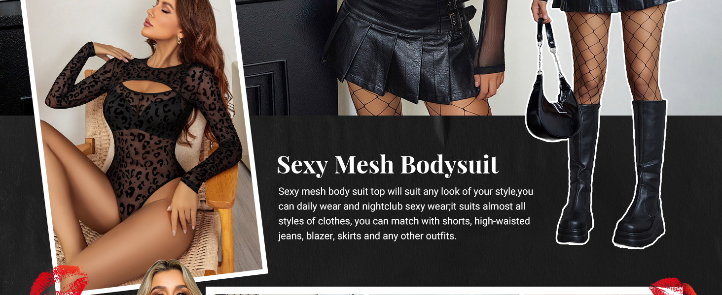 mesh bodysuit