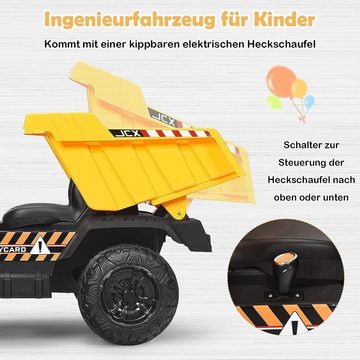 KOMFOTTEU electric children's car children's tipper, for children aged 3-8 years