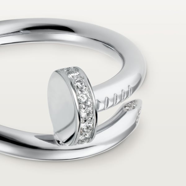 Juste un Clou ring White gold, diamonds