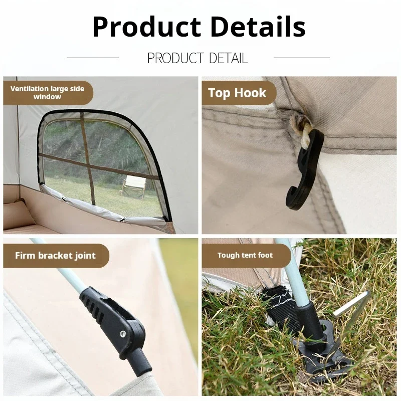 Tent Outdoor Portable Folding Camping Equipment Fully Automatic Camping Tent Outdoor Picnic Supplies Mosquito And Sun Protection