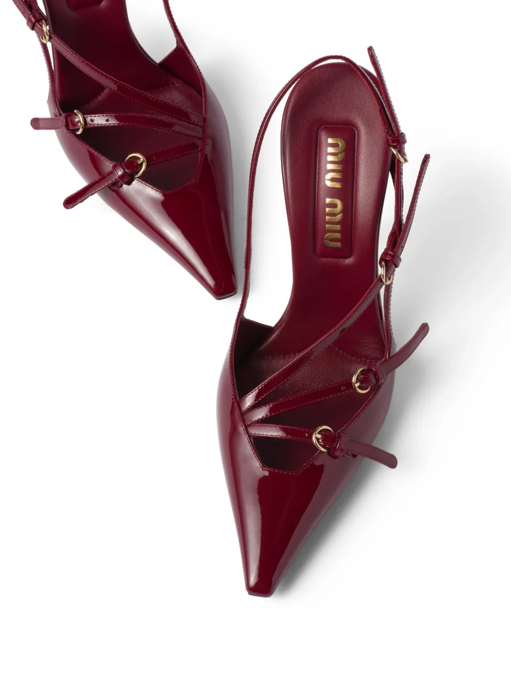 Image 2 of Miu Miu スリングバック パンプス