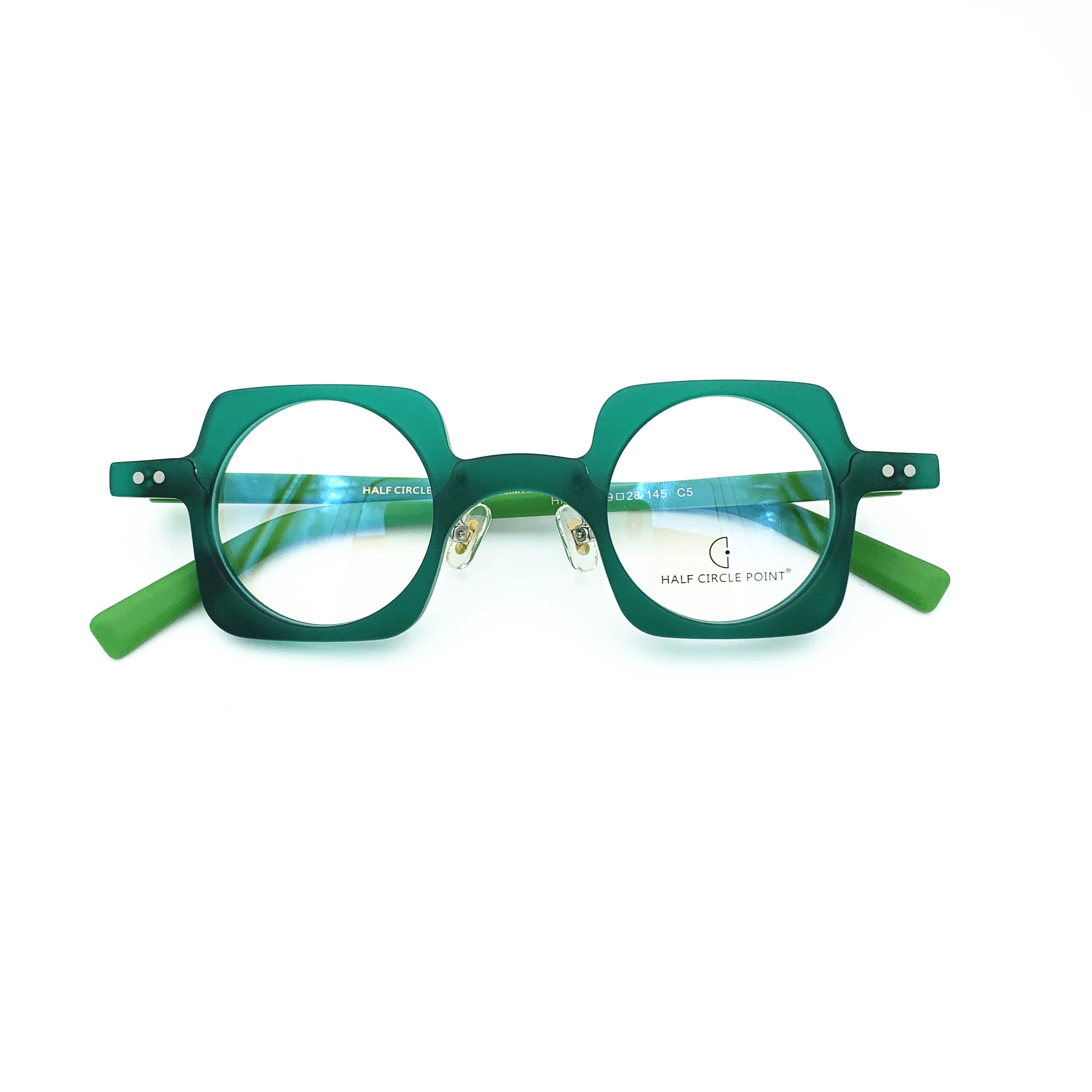 Belight Optiacl Fancy Acetate Irregular Shape Glasses Frame Men Women Prescription Eyeglasses Retro Optical Eyewear HP260