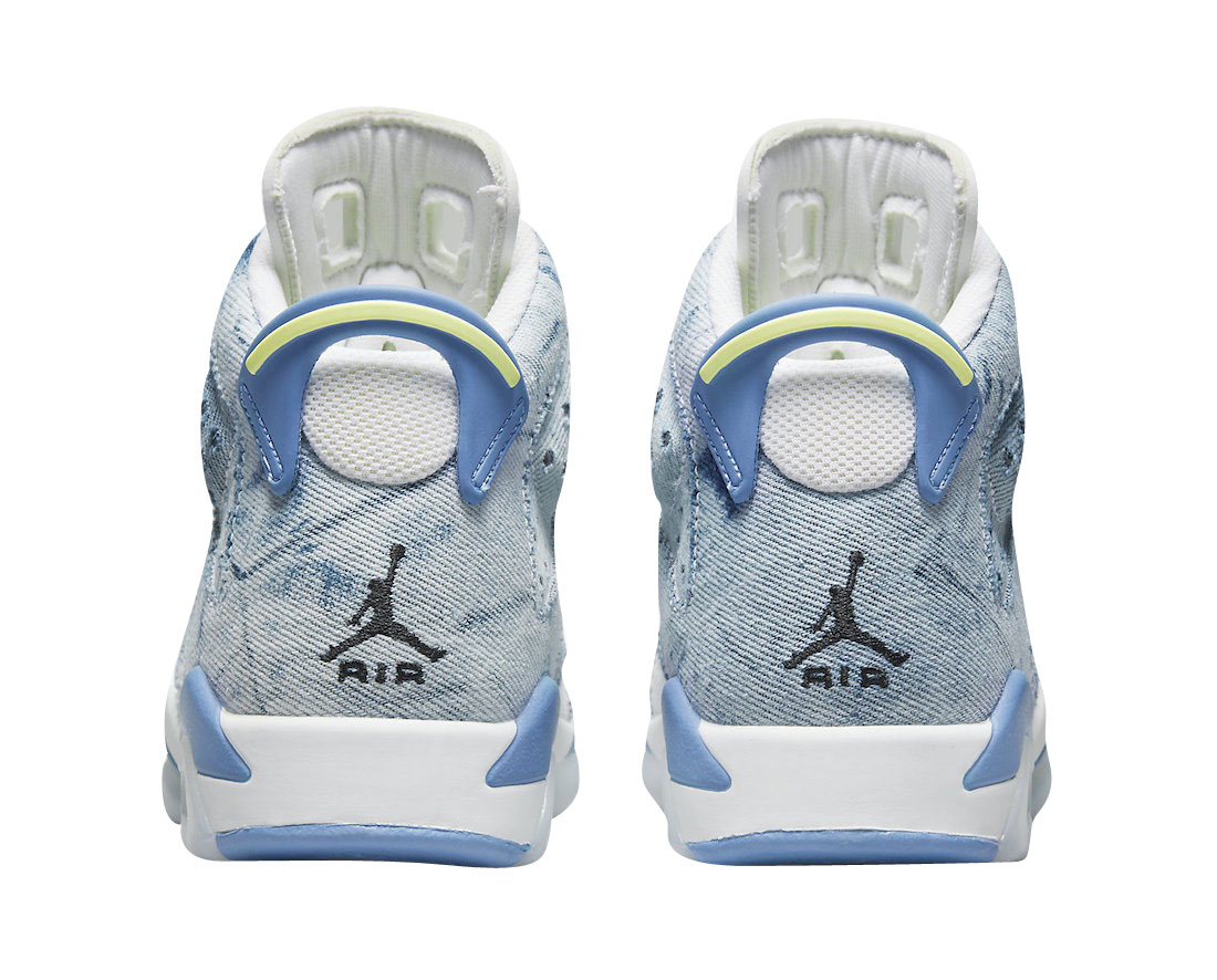 Air Jordan 6 GS Acid Wash Denim DM9045-100