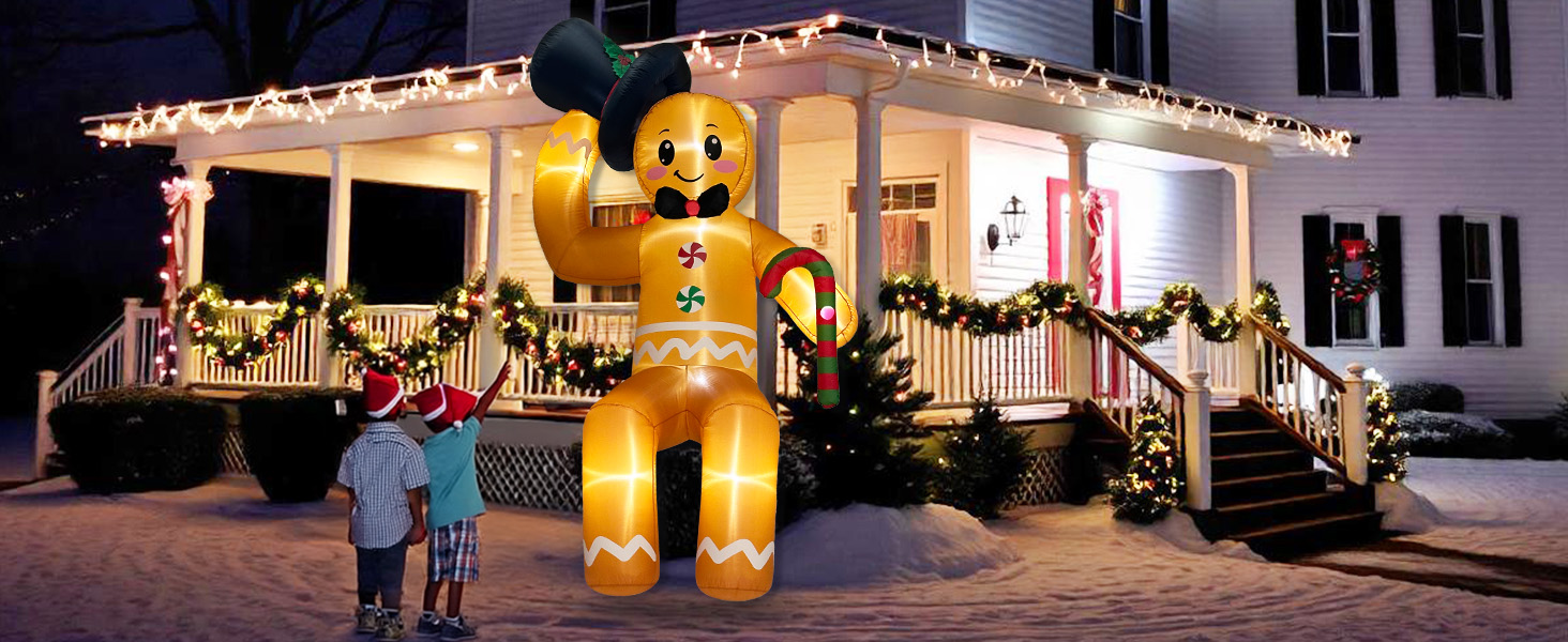 christmas inflatable outdoor decoration