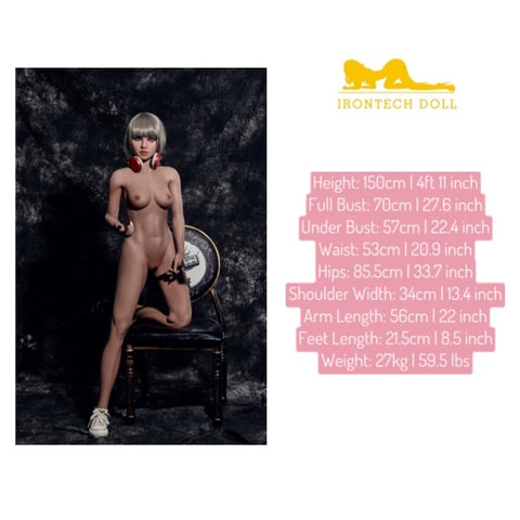 [IRONTECH Doll] 150cm / Bcup - Petite Sex Doll, Ada