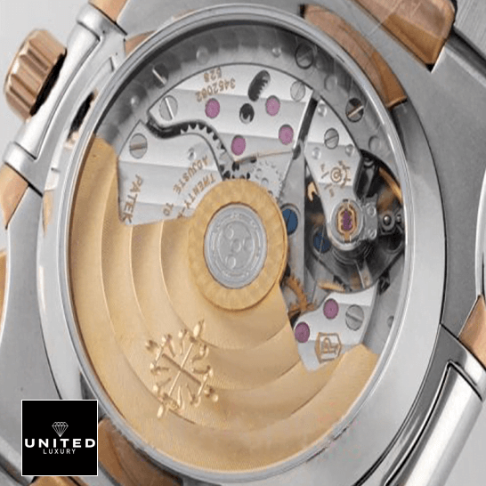 Patek Philippe nAUT?LUS 5980-1AR Steel Replica mechanism view
