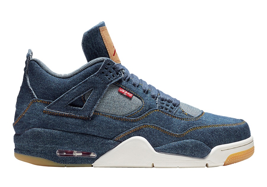 Levi's x Air Jordan 4 Blue Denim AO2571-401