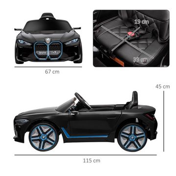 HOMCOM electric children's car children's electric car electric children's vehicle with headlights, load capacity 30 kg, (1 piece), with remote control