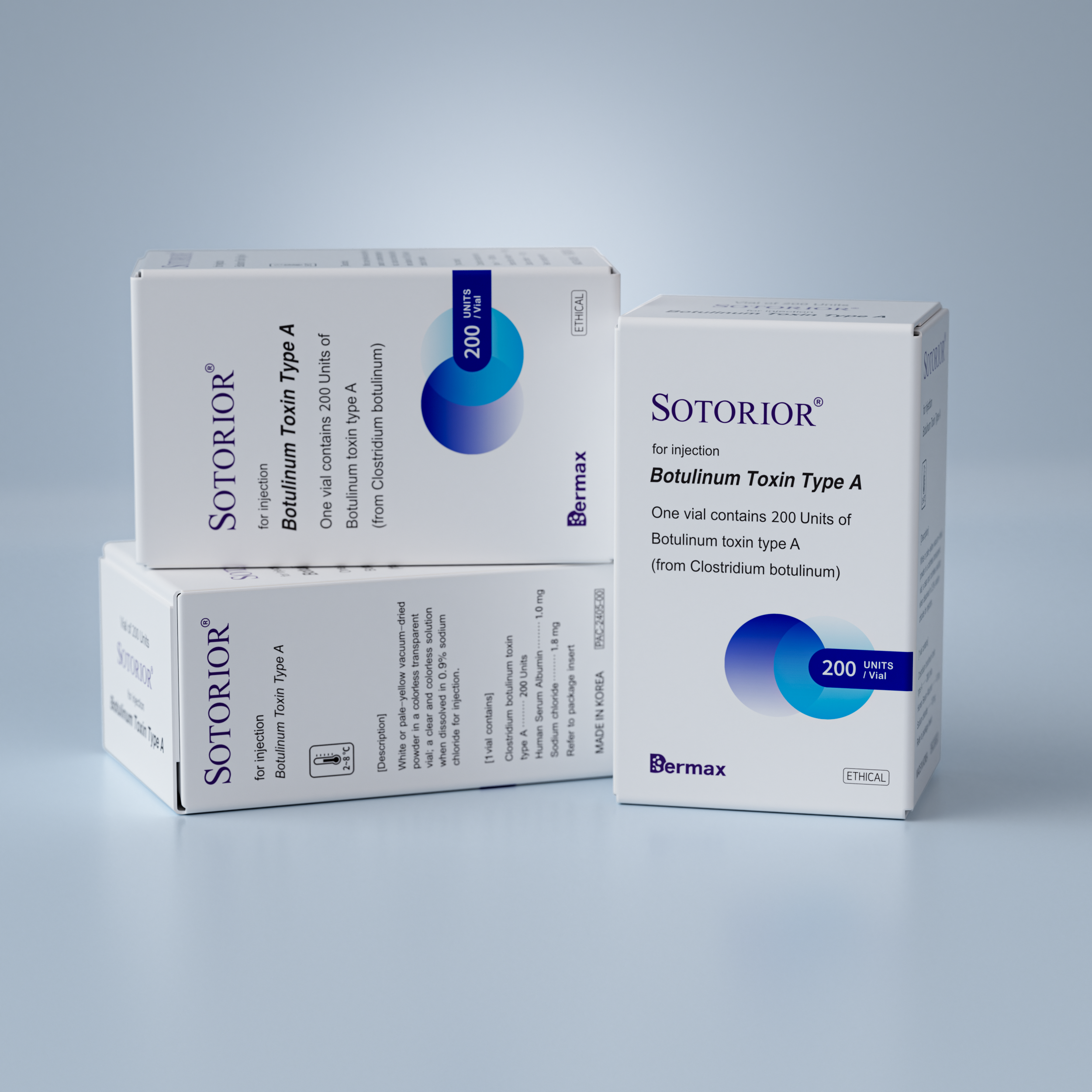 sotorior 200 units botulinum toxin type a