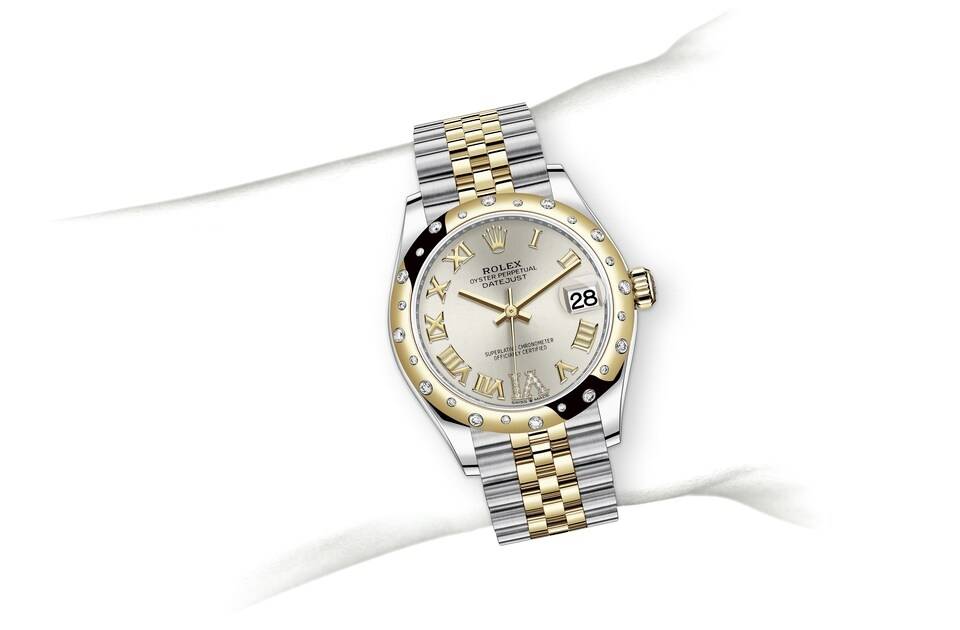 Rolex Datejust in Oystersteel and gold, m278343rbr-0004 | Europe Watch Company