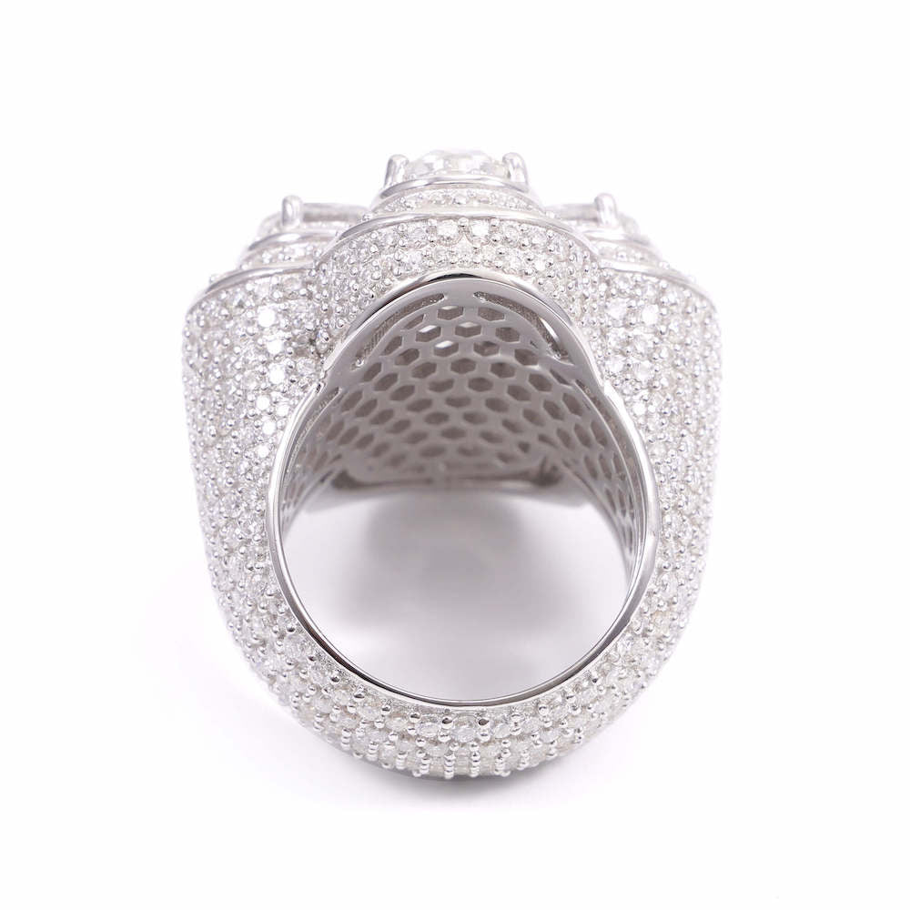 Iced out watch-Yika Jewelry