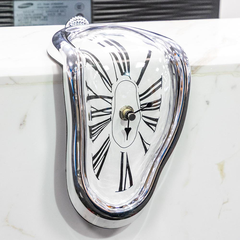 Buy Novel Surreal Melting Distorted Wall Clocks Surrealist Salvador Dali  Style Wall Watch Decoration at affordable prices — free shipping, real  reviews with photos — Joom