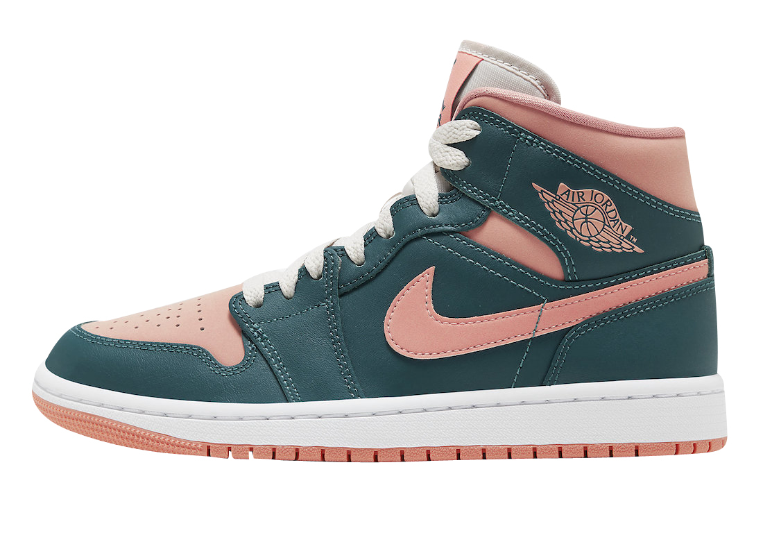 Air Jordan 1 Mid WMNS Dark Teal Green