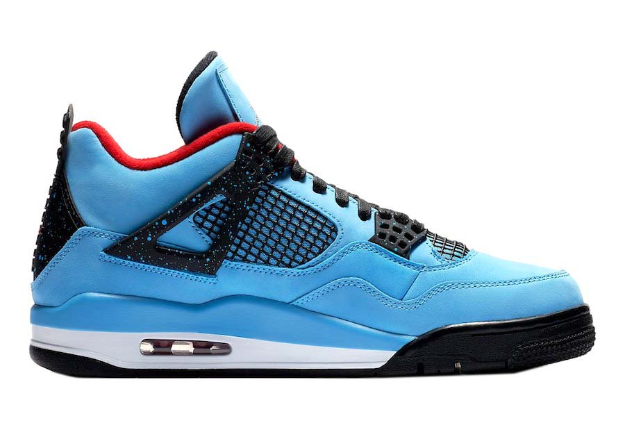 Travis Scott x Air Jordan 4 Cactus Jack Houston Oilers 308497-406