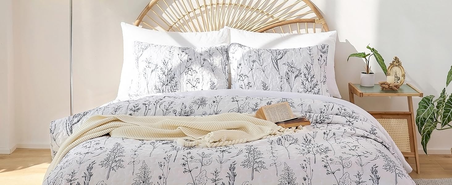 White quilt