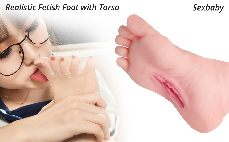 Realistic Fetish Foot with Torso