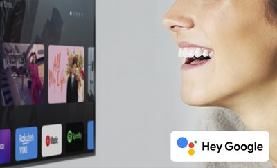 Hands-free entertainment with help from Google