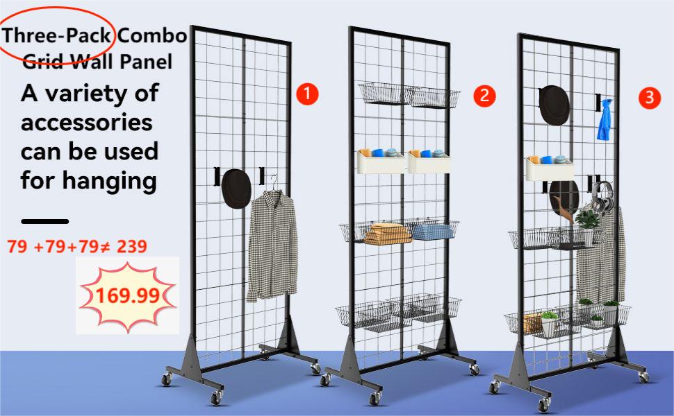 Gridwall Panel Display Stand