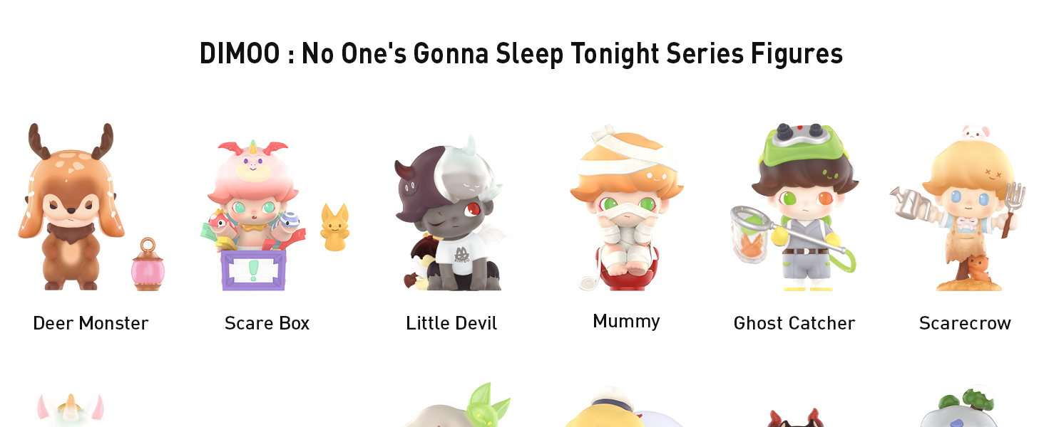 POP MART DIMOO No One‘s Gonna Sleep Tonight