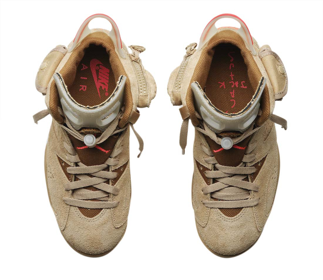 Travis Scott x Air Jordan 6 British Khaki DH0690-200