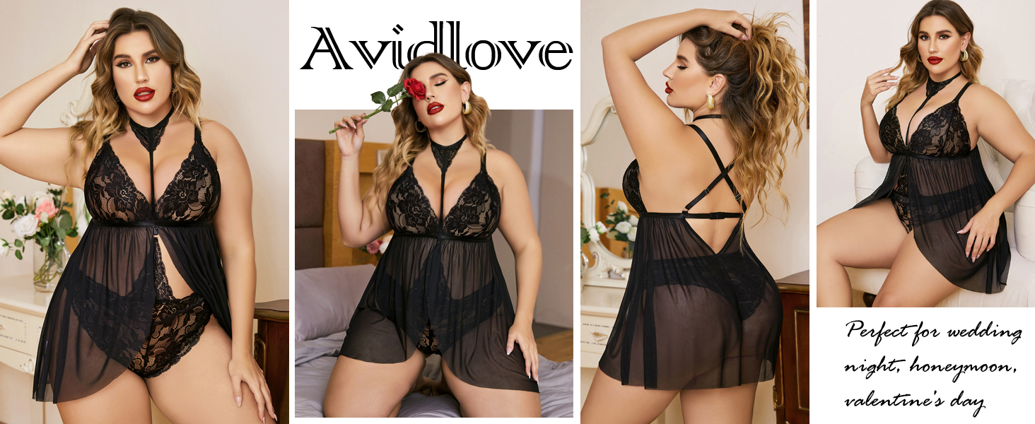 V Neck Nightwear