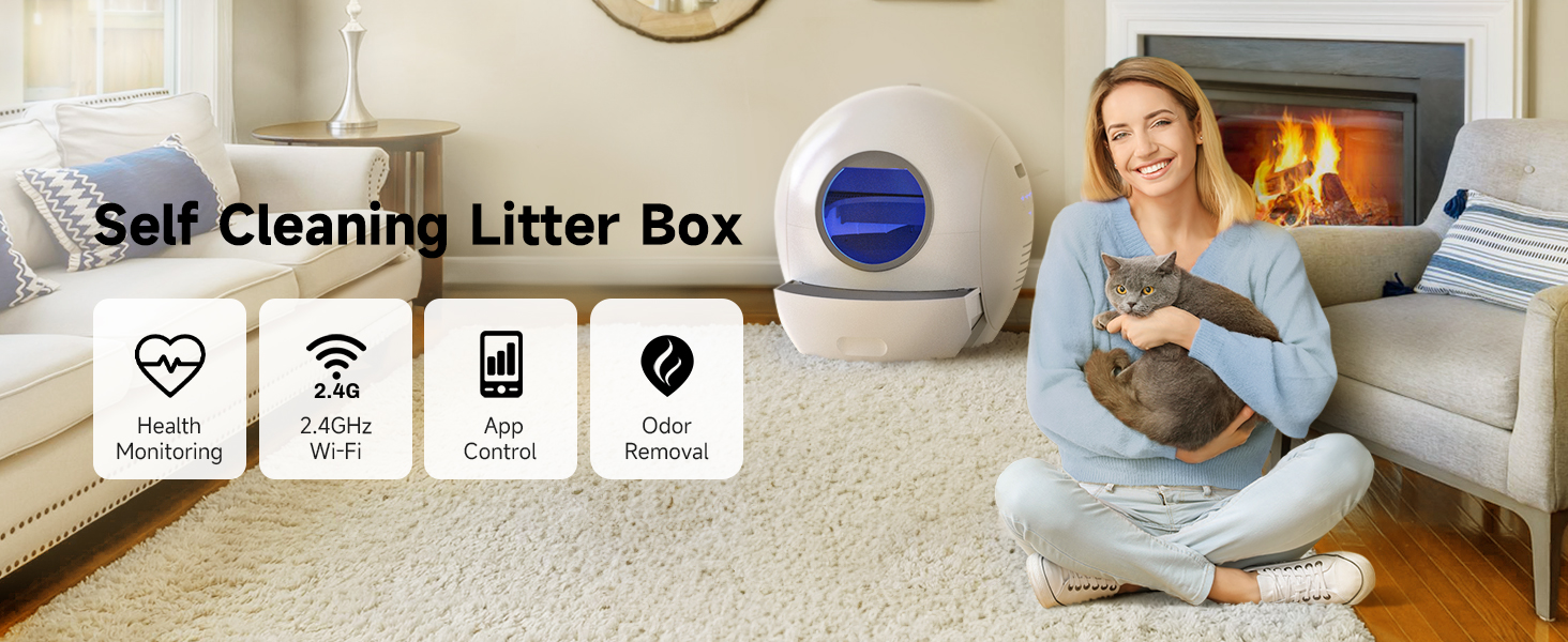 Self Cleaning Litter Box