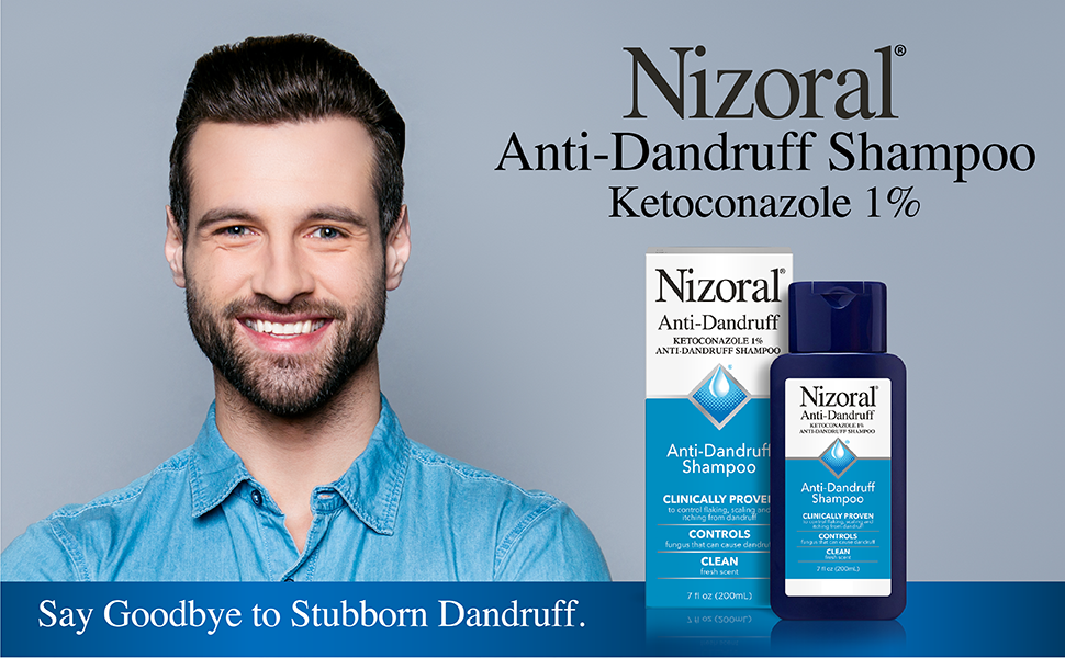 Nizoral, Anti, Dandruff, Dry Scalp, Shampoo, Ketoconazole, Scalp Health, Dandruff Shampoo