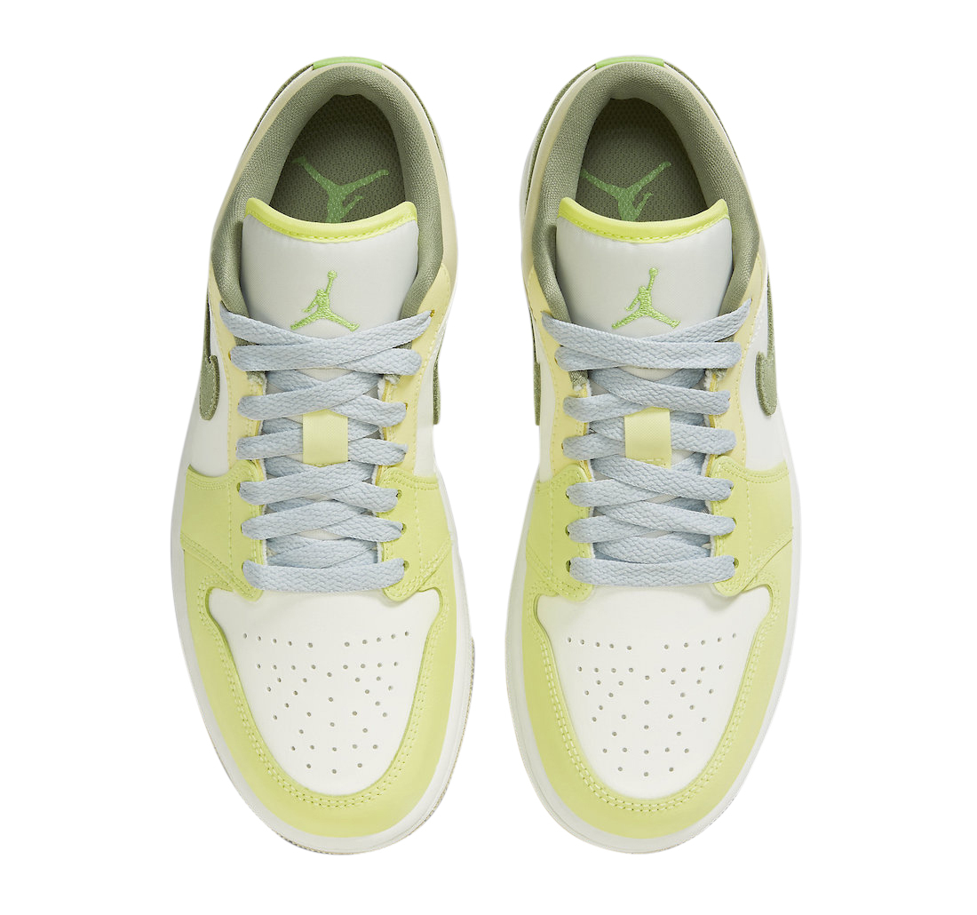 Air Jordan 1 Low White Volt Gold FD9906-131