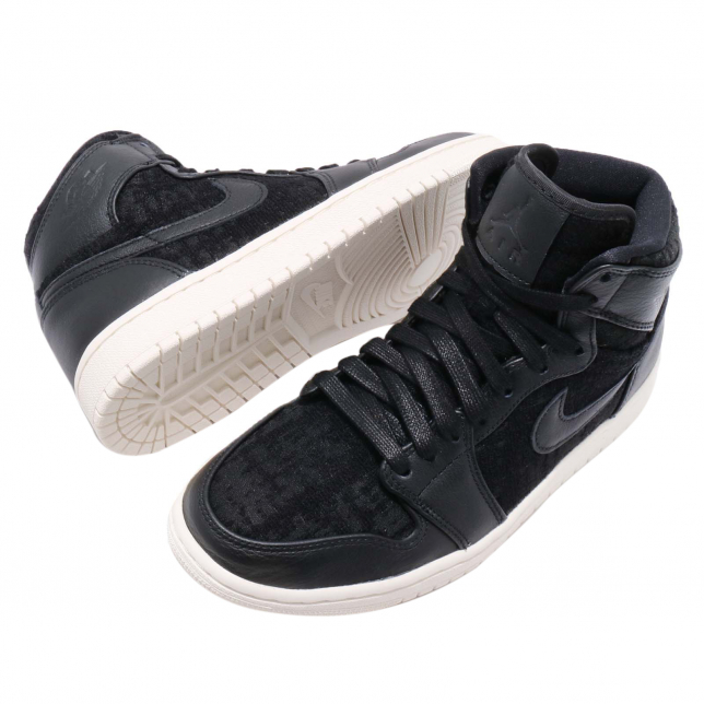 Air Jordan 1 WMNS Retro High Premium Black AH7389001