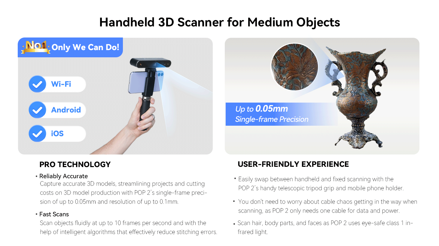 Portable 3D Scanner Handheld