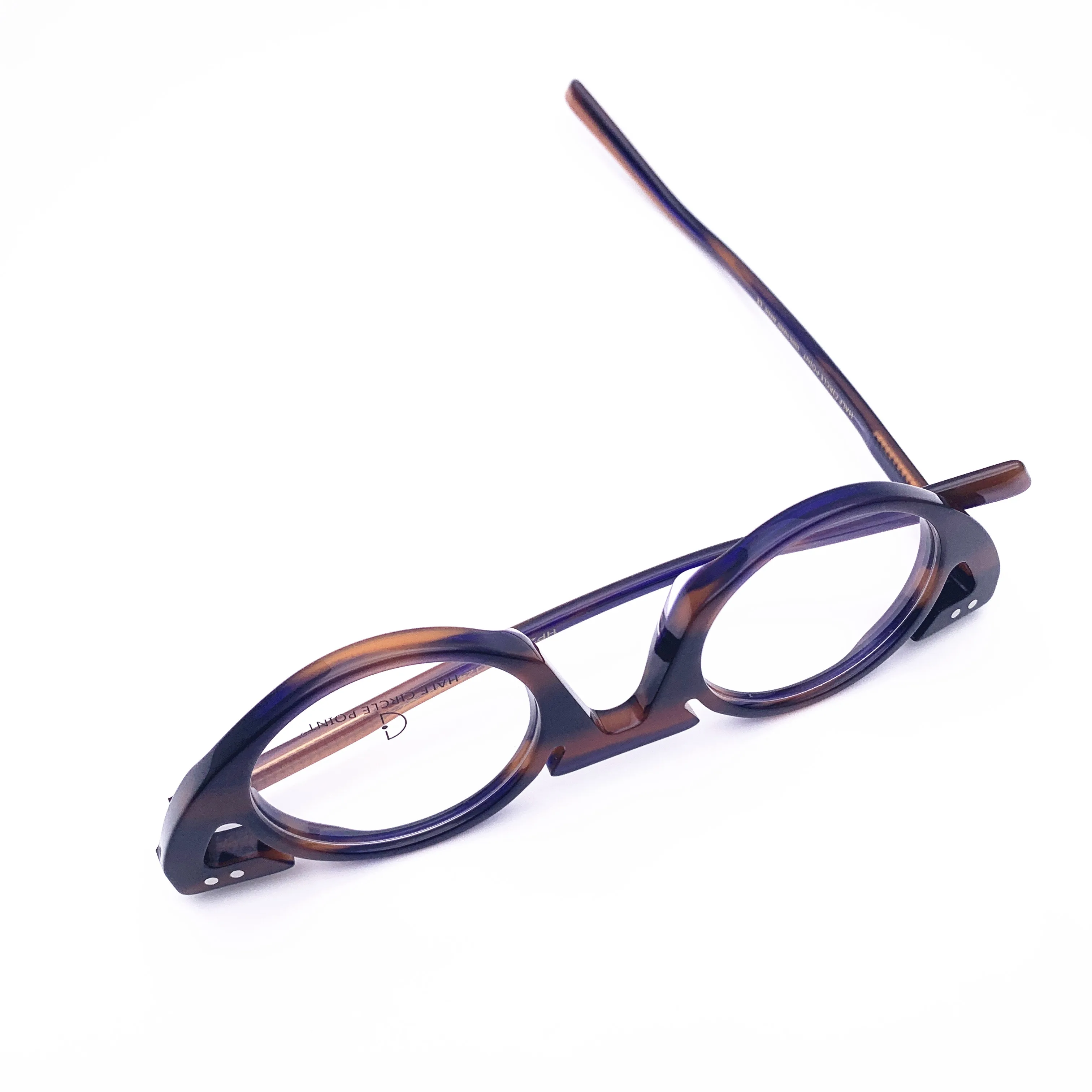Belight Optiacl Acetate Irregular Shape Glasses Frame Men Women Prescription Eyeglasses Retro Optical Eyewear HP224