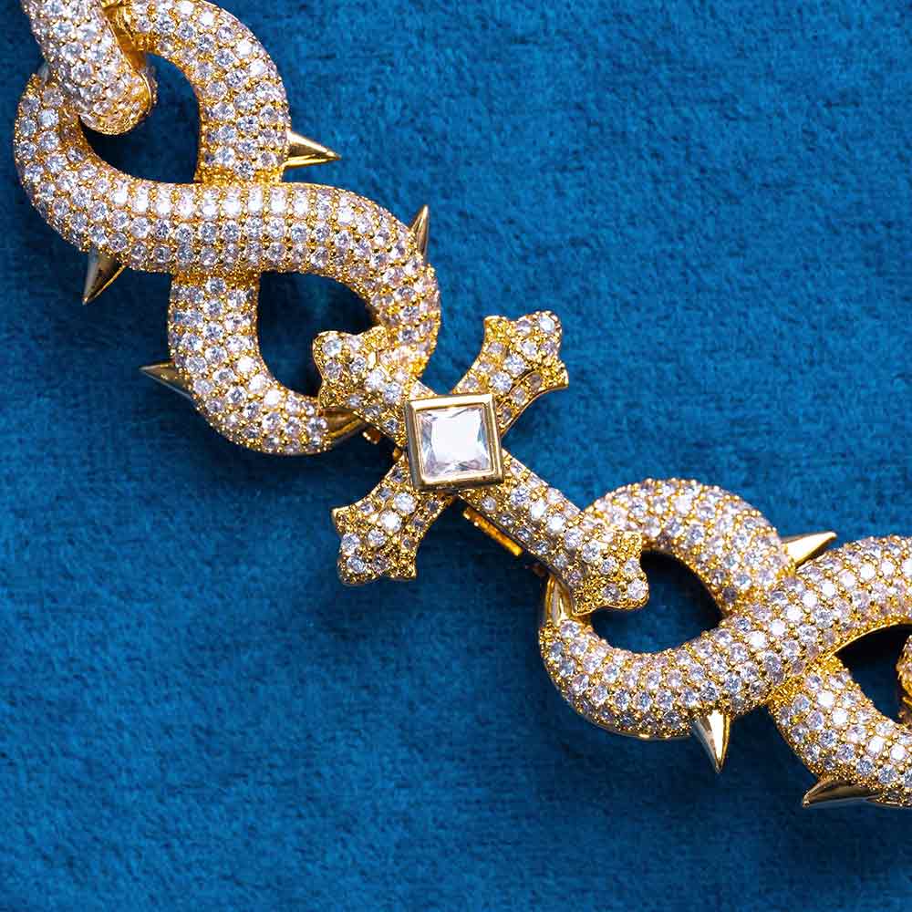 Iced out watch-Yika Jewelry