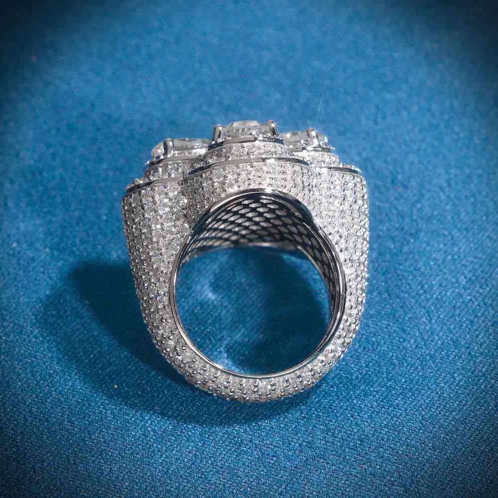 Iced out watch-Yika Jewelry