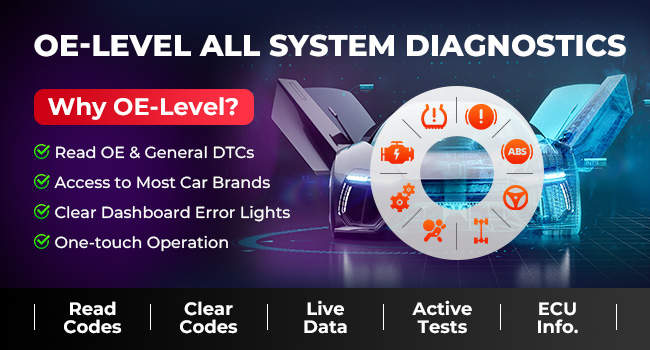 9 Autel diagnostic scanner scan tool for all cars