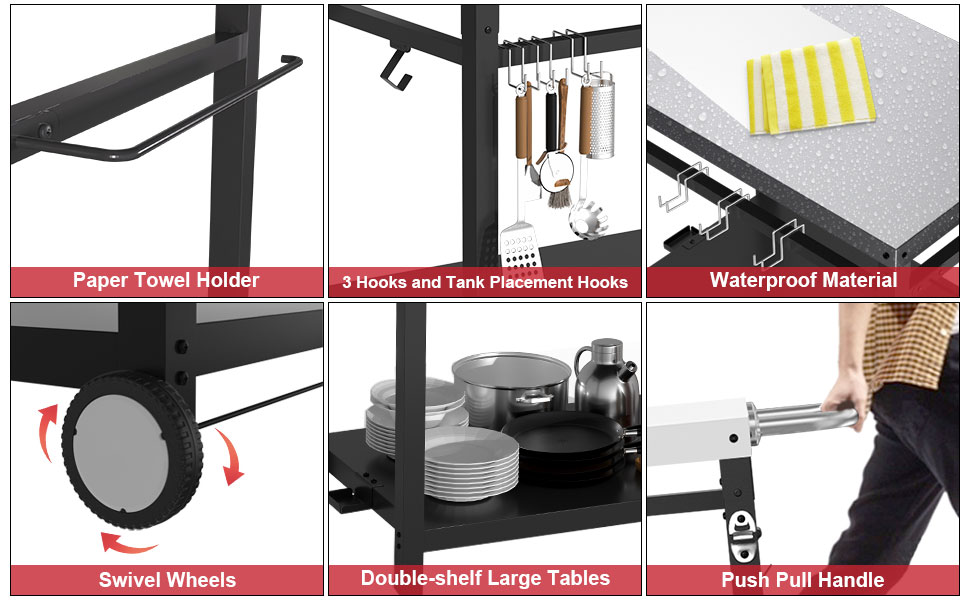 grill tables for outside patio