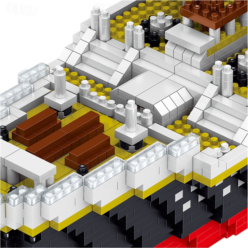 Titanic Ship Model Building Block Set 3D Puzzle Sets DIY Educational Toys Bricks Toy-with 4173Pcs Micro Mini Blocks Ideal Gift for Kids & Adults 2024 - US $86.99 –P9