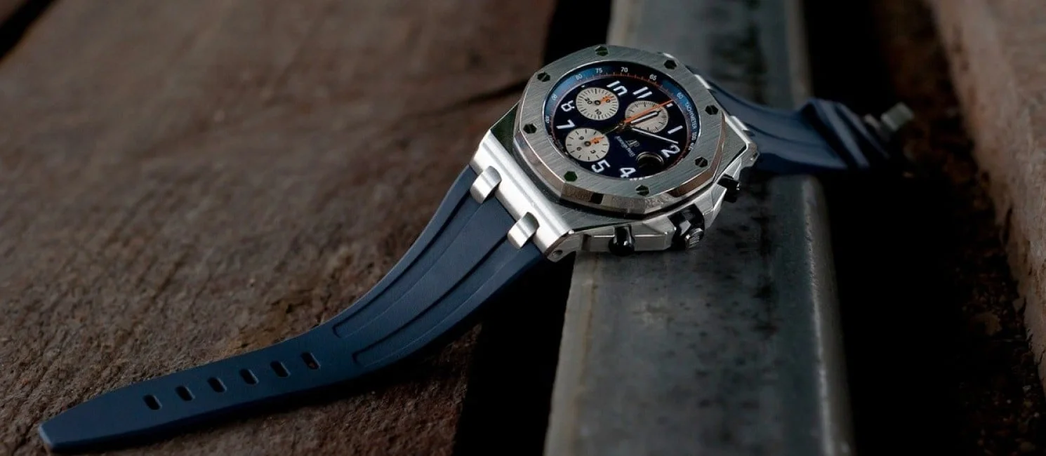 Review Audemars Piguet Royal Oak Offshore Chronograph "Navy" [live pics,  price] - CH24.PL