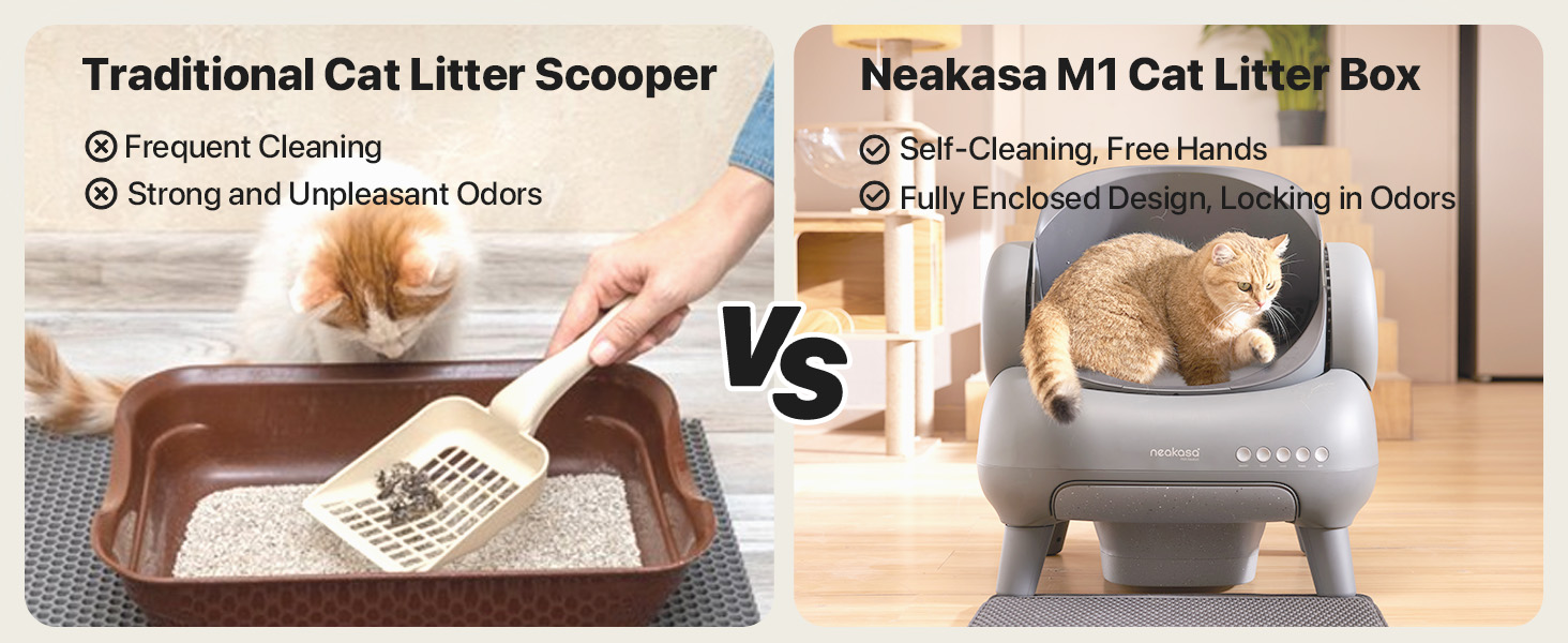 Say goodbye to frequent cleaning and strong odors