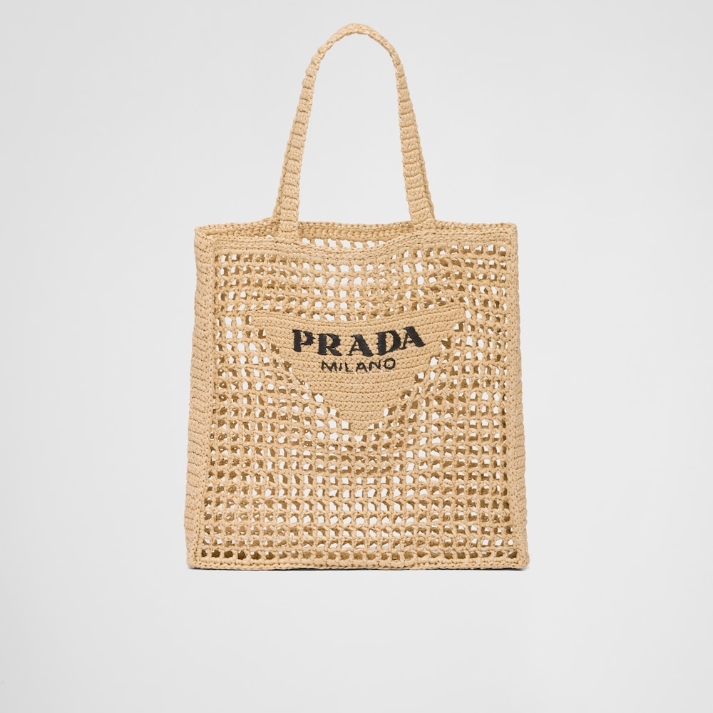 Prada ラフィア トートバッグ 1