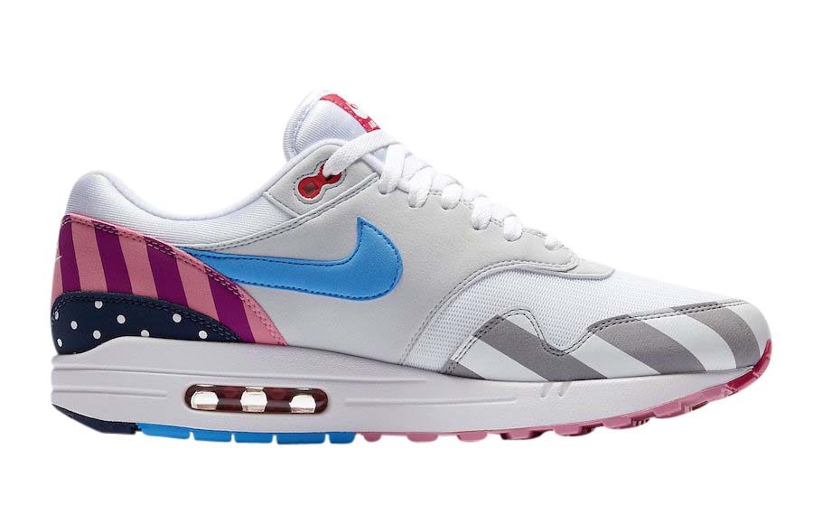 Parra x Nike Air Max 1 White Pure Platinum AT3057-100