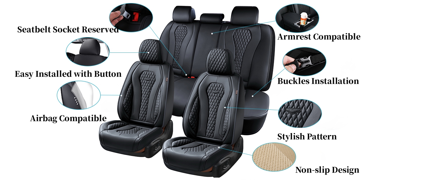 Leather Seat Cover