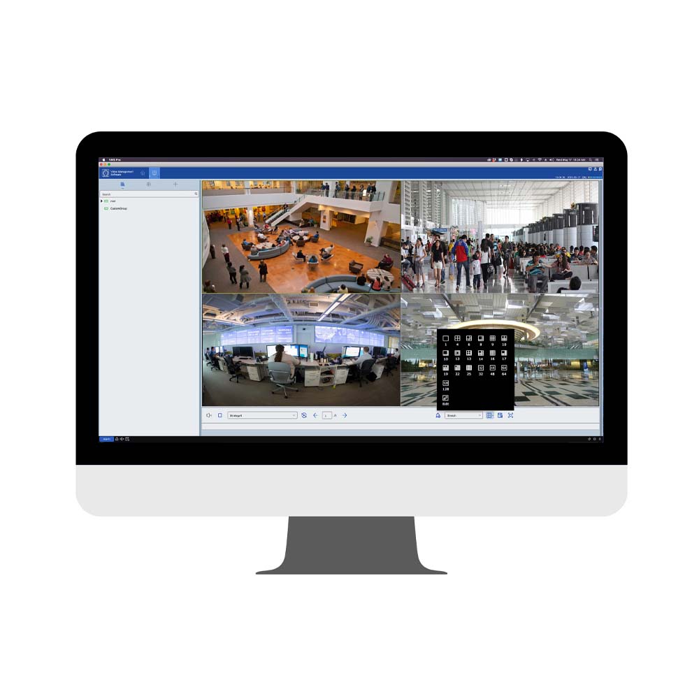 Camius VMS software for NVR, DVR and IP cameras