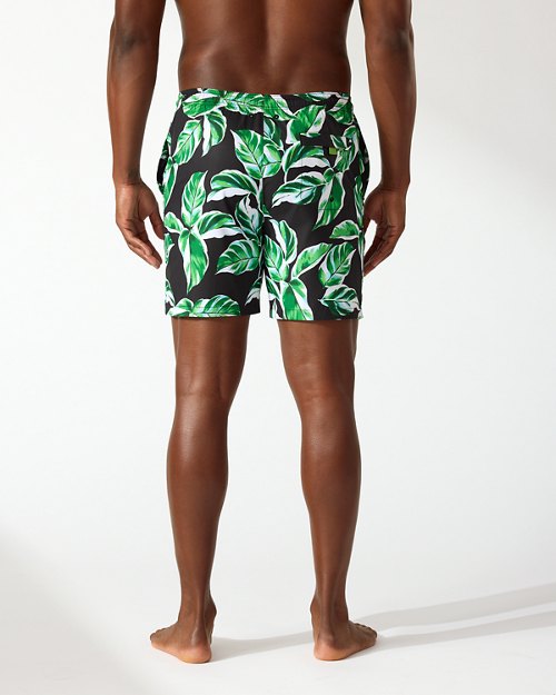 Big and Tall Naples Harbor Leaves Swim Trunks111