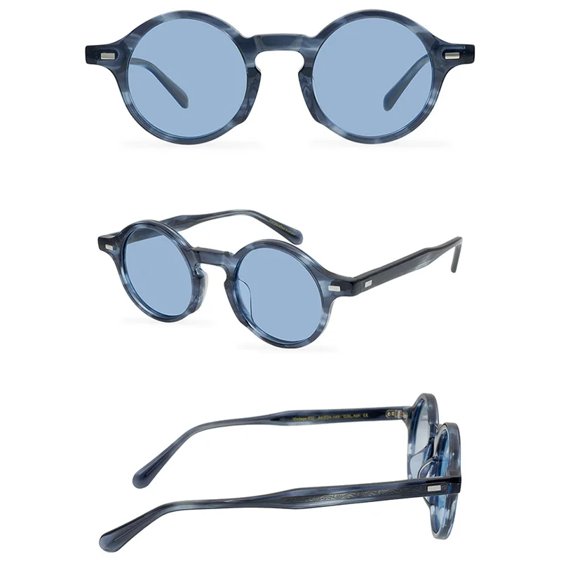 Belight Optical Acetate Handmade Quality Classical Design Women Men UV400 Protection with Case Oculos LEMTOSH Sunglasses 532