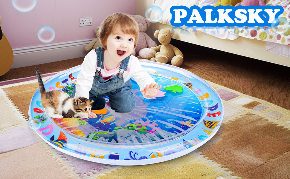 water sensory play mat for cats