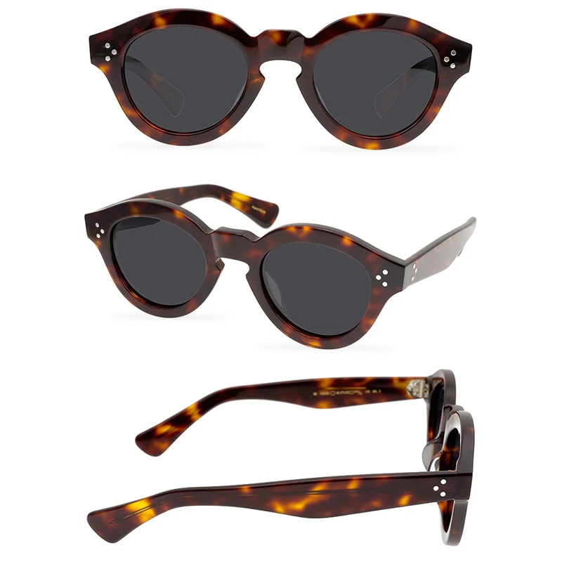 Belight Optical Handmade Quality Cool On The Mask Women Men UV400 Protection with Case Oculos Punk Sunglasses MA133402