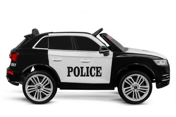 Kidix electric children's car children Audi Q5 Police 2x 40W 12V 7Ah children's car electric car