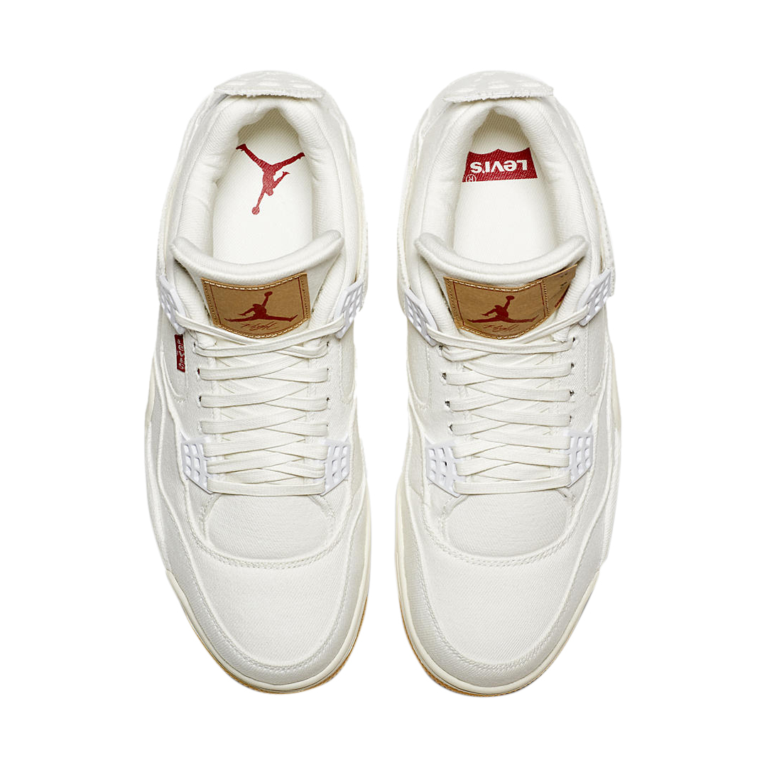 Levi's x Air Jordan 4 White Denim AO2571-100